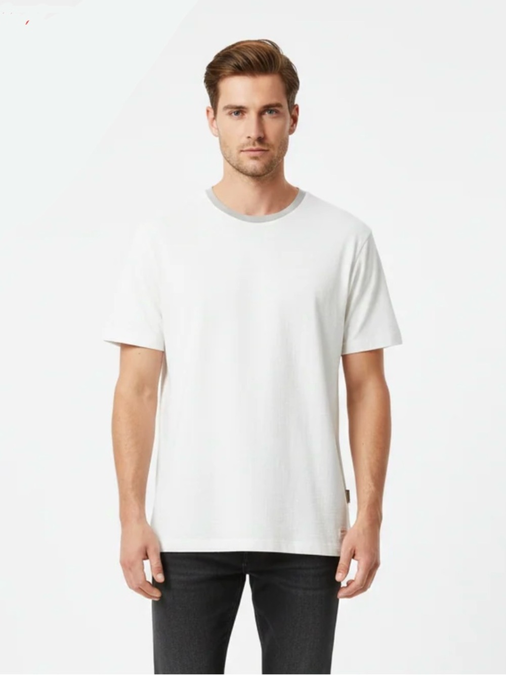 NWOT Scotch & Soda Men's Waffle Knit Crew Neck T-Shirt